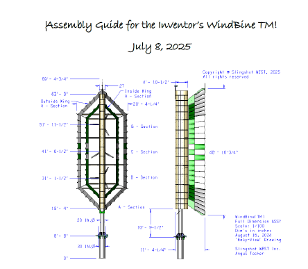 WindBine TM Assembly Guide (NOW AVAILABLE!)