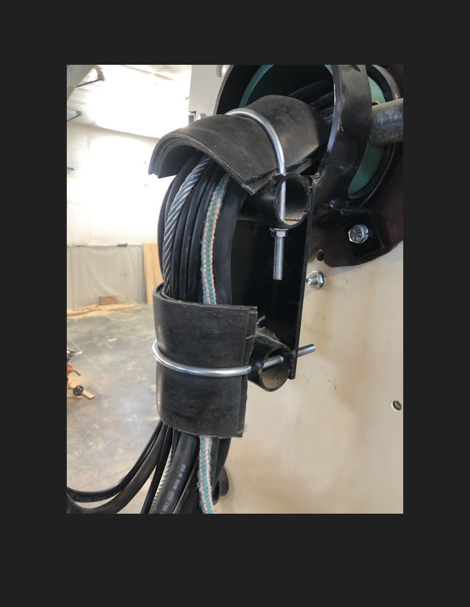 WindBine TM Bearing Pipe Collar Top Plate ASSY