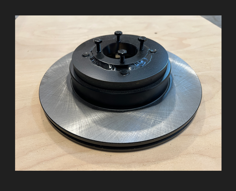 WindBine TM Disk Brake Hub Welding Diagram - #DSKBRKHUBWELD