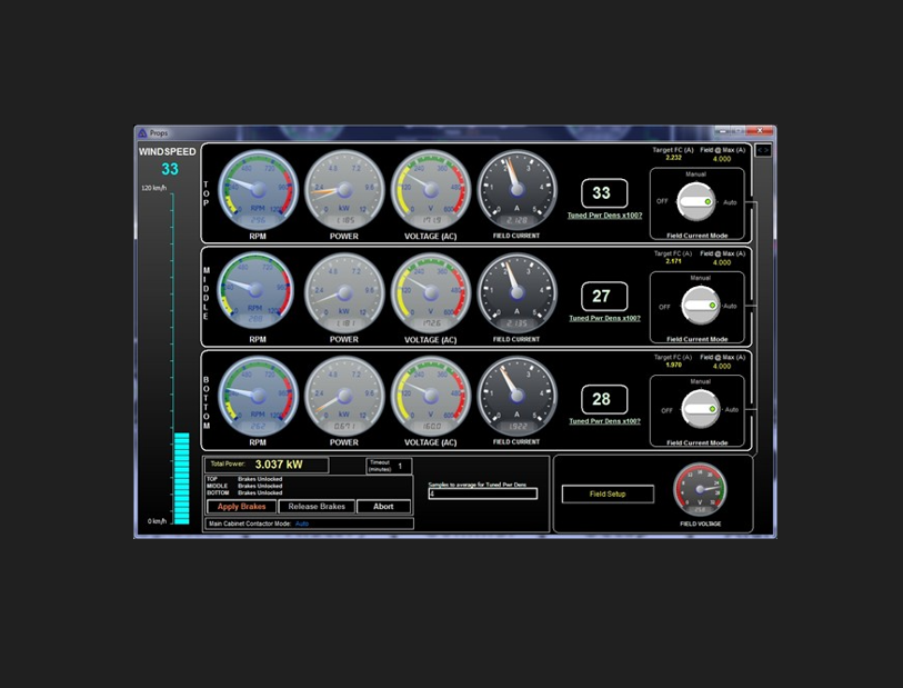 WindBine TM Graphical User Interface User Description