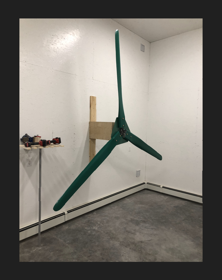 WindBine TM Prop Shaft and Rotor ASSY