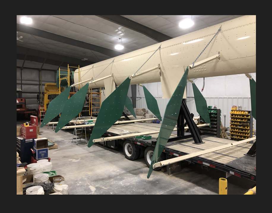 WindBine TM Trailer Mounts - Lower Deck Ped Uprights