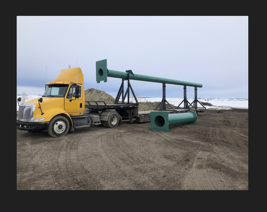 WindBine TM Trailer Mounts - Step Ped Uprights