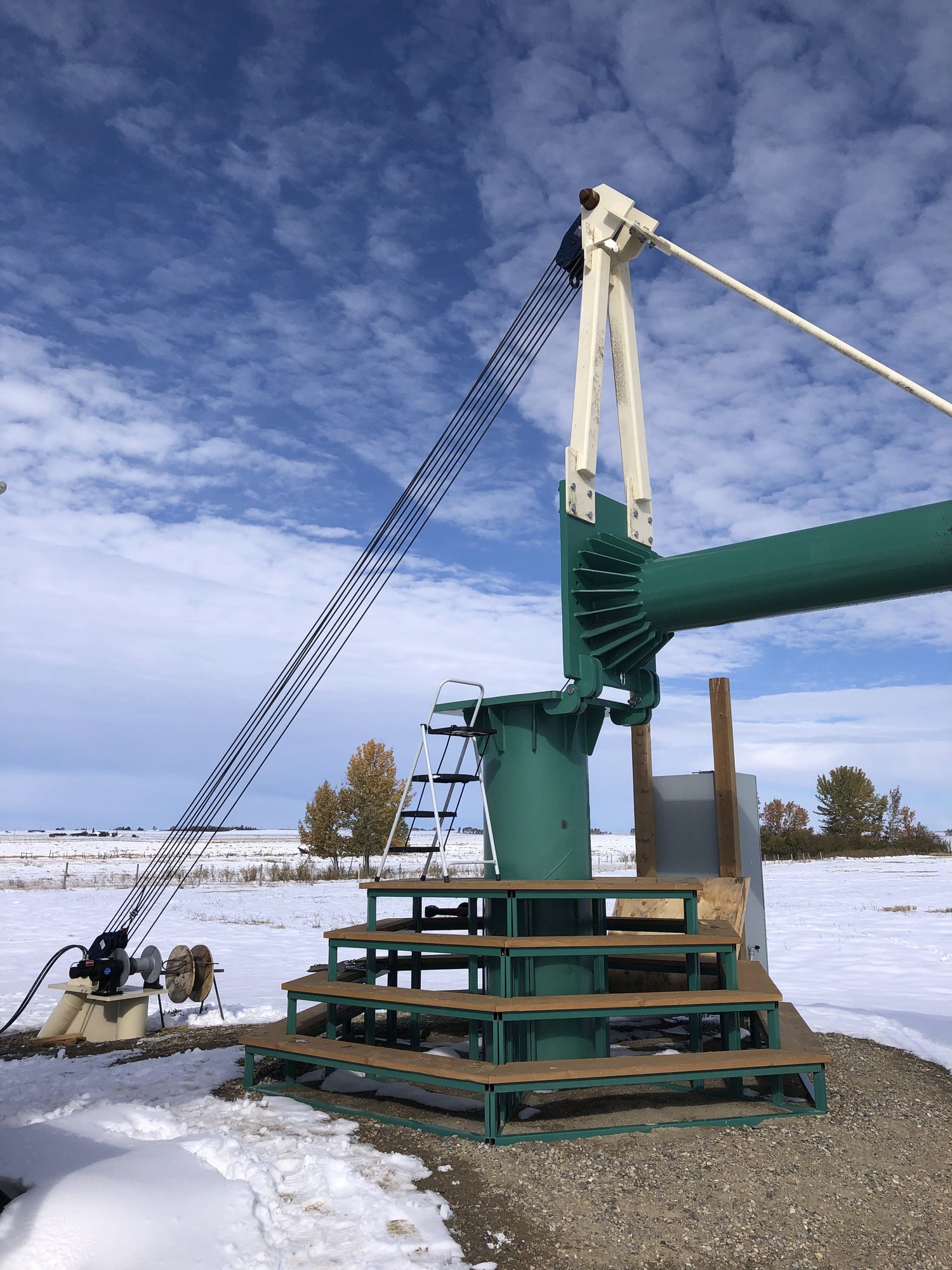 WindBine TM Tilt Base Winch Assemblies Collection (SEE THE HYDRAULIC TILT BASE ENGINEERING DRAWINGS INSTEAD!)